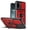 Red, variant on For OnePlus 15R / ACE 6 Camera Push Kickstand Phone Case - Black