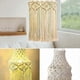 thumbnail image 2 of Macrame Lampshade, Handmade Macrame Lampshade, Chandelier Hanging Lamp Cover For Home, 30 X 80cm, 2 of 5