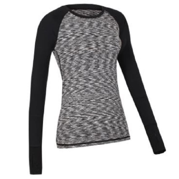 MMNOX WIBE Yoga Long Sleeve Top Black WA36BK-M