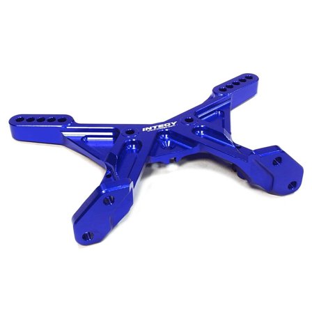 Integy RC Toy Model Hop-ups C26084BLUE Billet Machined Rear Shock Tower for Associated RC10B5