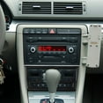 thumbnail image 3 of Real Bright Soft Car Interior Carbon Fiber Sticker DecorationCarbon Fiber Interior Central Console CD Cover For Audi A4 S4 2005-2008Auto Car Protection Interior Accessories, 3 of 8
