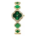 thumbnail image 1 of Reloj Impermeable De Cuarzo Con Pulsera De Joyería Verde, 1 of 6