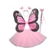 thumbnail image 3 of Conjunto de disfraz de hada para niñas, decoración de ropa, alas de mariposa para Halloween y carnaval. Falda de lentejuelas, 3 of 9