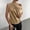 Brown, variant on Women's Tennis Tanks Silk Satin Sleeveless U Neck Top with Lightweight Dressy Blouse Feel Casual Summer Sleeveless Shirt for Women Brown L