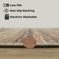 thumbnail image 5 of GLN Rugs Pompeii - Contemporary, Machine Washable Area Rug 9'x12' Moroccon Brown Home Carpet, 5 of 9