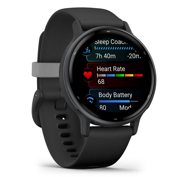 その他 GARMIN - GARMIN VIVOACTIVE 5 BLACK/SLATE Garmin vívoactive 5 GPS Smartwatch 42 mm Fiber reinforced