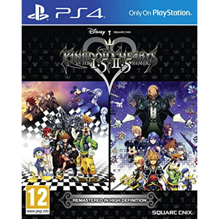 Sælger indelukke Revisor Kingdom Hearts HD 1.5 and 2.5 Remix (PS4 Playstation 4) 6 Beloved Journeys  Remastered in HD - Walmart.com