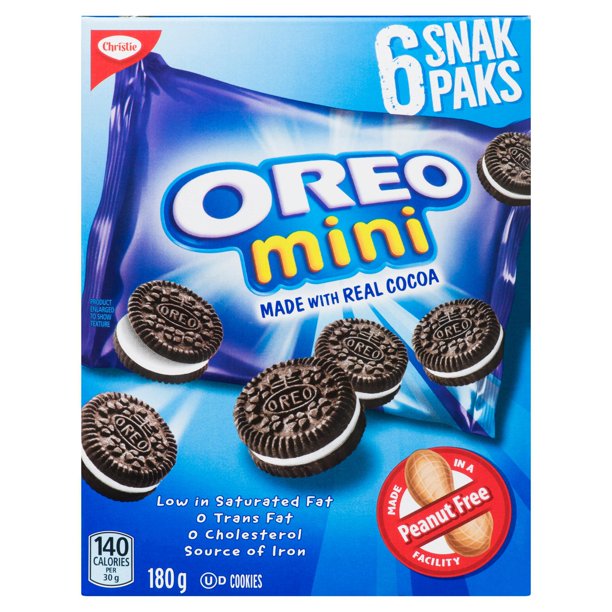 OREO Snack Packs Mini Chocolate Sandwich Cookies, Summer and