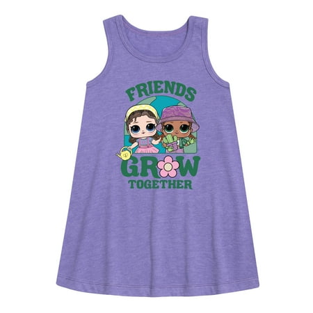 

LOL Surprise! Dolls - Friends Grow Together - Toddler & Youth Girls A-line Dress