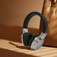thumbnail image 4 of Over-Ear Wireless Bluetooth Headphones, Noise Cancelling, Retros Glow Design, Comfortable Wear, Long Battery Life, Foldable, Immersive Stereo Sound for Home, Travel, Outdoor Entertainment, 4 of 6