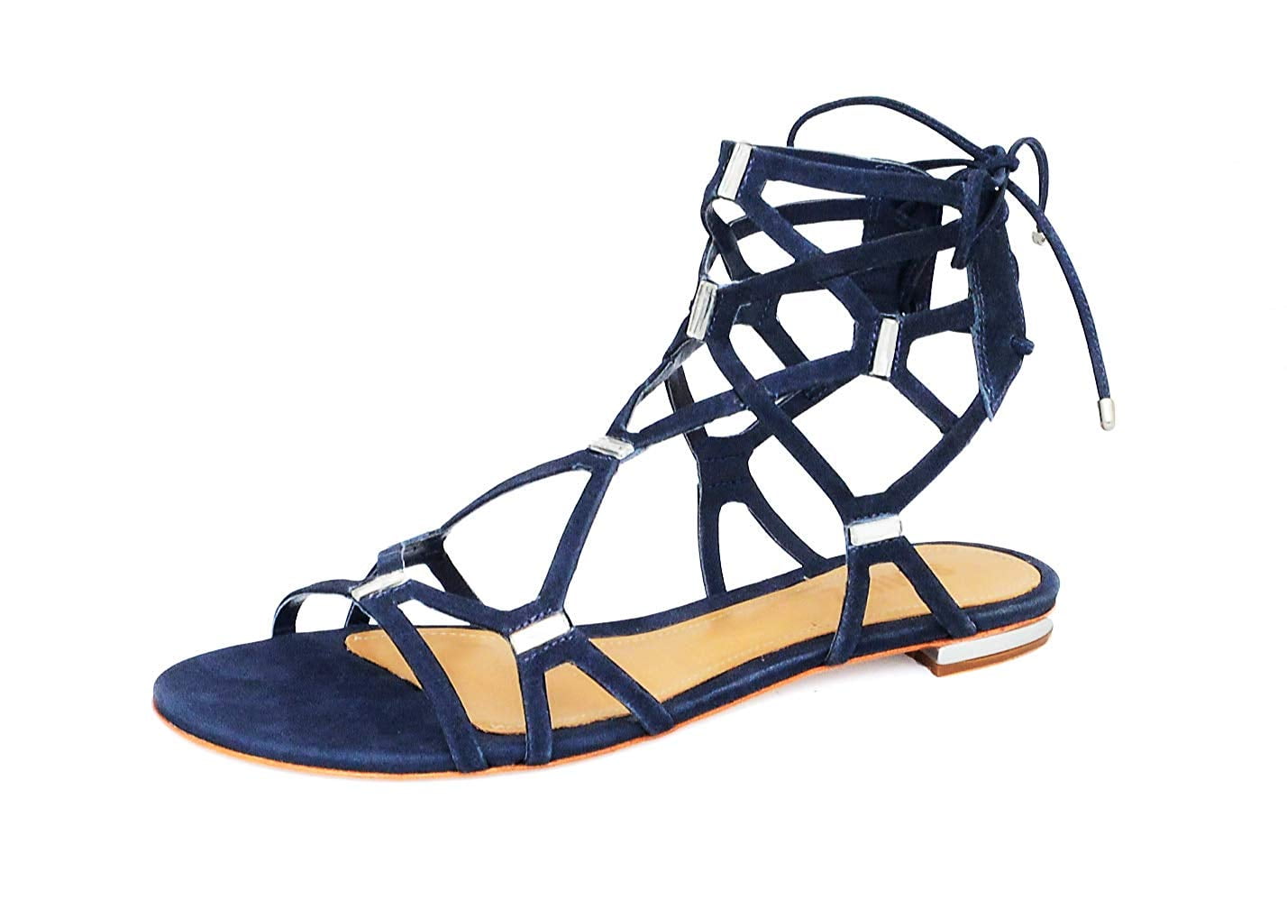 blue crystal sandals
