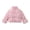 P236 Pink, variant on Tfken Coat For Girls Winter Fall Button Lightweight Coats With Pockets Baggy Casual Warm Child Comfy Clothes Outwear Size 18-24 Months Black