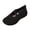 Black, variant on Rokment Womens Vintage Athletic Orthopedic Arch Support Walking Sneakers Comfortable Stretchy Solid Knit Platform Slip on Nursing Tennis Shoes