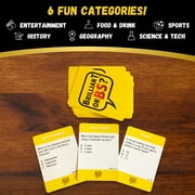 Brilliant or BS? - A Trivia Game for Know-It-Alls and Big Fat Liars - Fun Bluffing Trivia Party Game - for 4-6 Players
