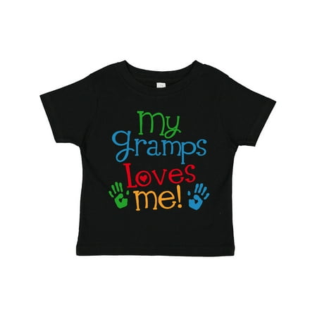 

Inktastic My Gramps Loves Me Outfit Gift Toddler Boy or Toddler Girl T-Shirt