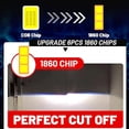 thumbnail image 5 of For Subaru XV Crosstrek (2013-2015), 9005 High Beam + H11 Low Beam LED Headlight Bulbs o, 6500K Cool White Light, LED Headlights Conversion kit, Plug and Play, Halogen Replacements, 4 Pack., 5 of 5