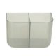 thumbnail image 1 of Desktop Storage Box 3 Grid Double Layer Large Capacity Frosted Feel Box with Detachable Inner Grid for Dormitory Desk, 1 of 3