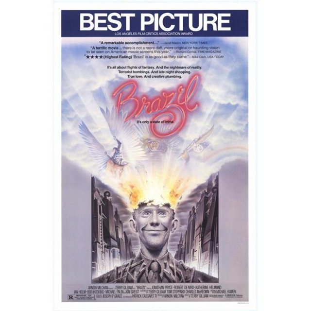 Pop Culture Graphics MOVGD6930 Brazil Movie Poster, 11 x 17