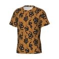 thumbnail image 5 of Vsdgher Snake Print Men's Dry Fit Mesh Athletic Shirts Moisture Wicking Tennis T-Shirt Tops, 5 of 9
