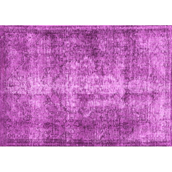 Ahgly Company Indoor Rectangle Persian Pink Traditional Area Rugs, 7' x 10'