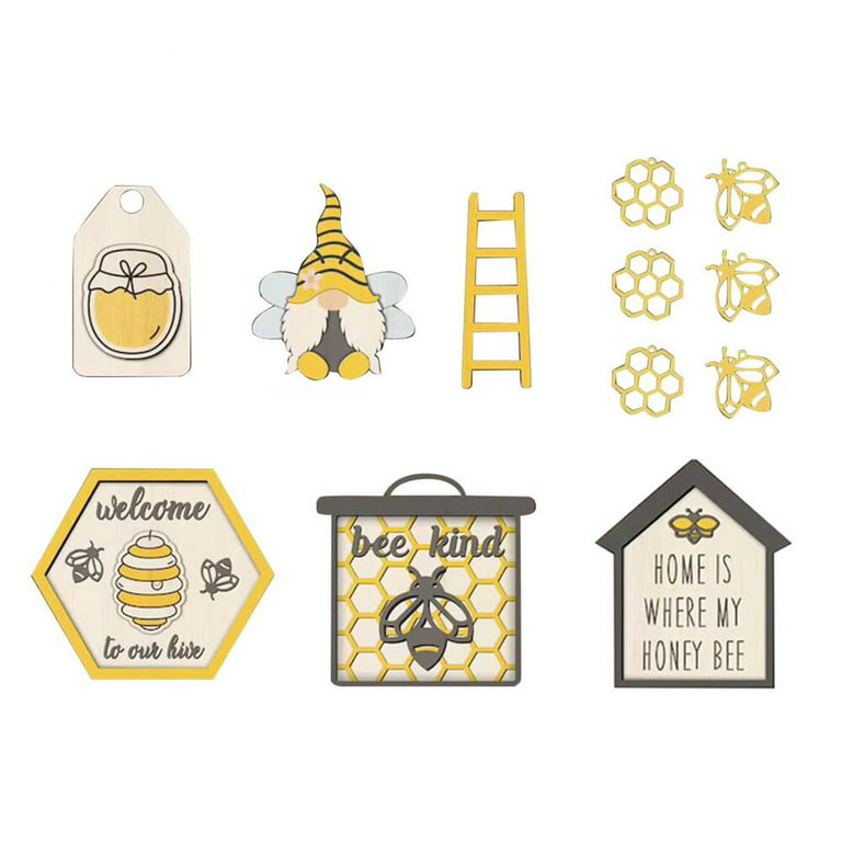 Bee Tiered Tray Welcome to Our Hive Honey Themed Tiered Tray Honey