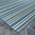 thumbnail image 2 of Couristan Cape Brockton Indoor / Outdoor Area Rug, Cobalt-Teal, 2' x 3'7", 2 of 7