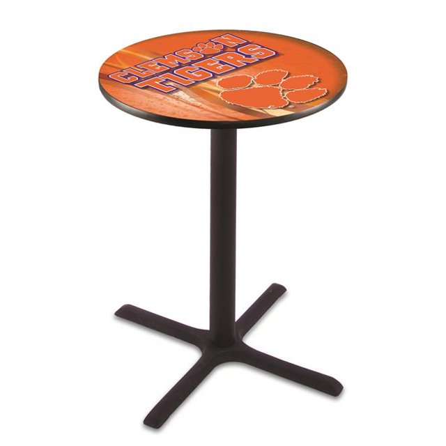 Bar Holland Bar Stool L211B3636Clmson-D2 Table 36 Po Clemson Tigers avec Plateau de 36 Po