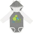 thumbnail image 3 of Inktastic Happy Dinosaur New Big Brother Boys Long Sleeve Baby Bodysuit, 3 of 5