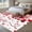 Red, variant on Area Rug 2 x 3 Ft, Valentine's Day Indoor Accent Bathroom Rugs for Kitchen/Laundry Room, Love Heart Modern Art Romantic Washable Non-Slip Runner Floor Mat for Entryway, Living Room