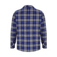 thumbnail image 5 of Tdoqot Mens Flannel Plaid Shirts Fleece Lined- Casual Regular Fit Long Sleeve Button Down Fall Shirts Blue Size XL, 5 of 7