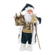 thumbnail image 4 of Figura de Papá Noel de pie, adorno de decoración navideña, centro de mesa, figura navideña para sala de estar, chimenea 60 centímetros, 4 of 9