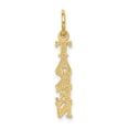 thumbnail image 4 of 10k Yellow Gold Talking - TAKEN Charm Pendant, 4 of 4
