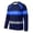 Blue, variant on Men Long Sleeve Tee Shirts For Outdoor Activities Casual Athletic Pullover Tops Green XXL