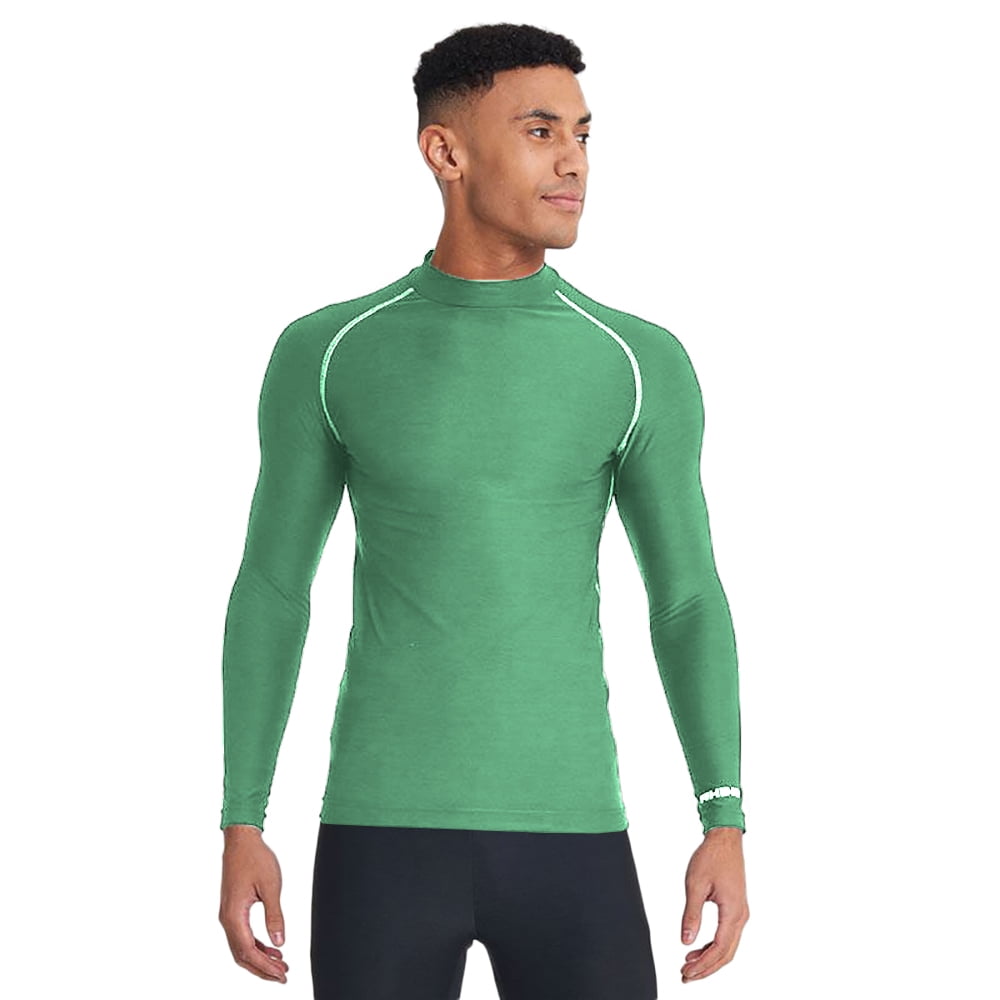 Rhino Mens Baselayer Top Long Sleeve Sports Compression Body Fit Top 