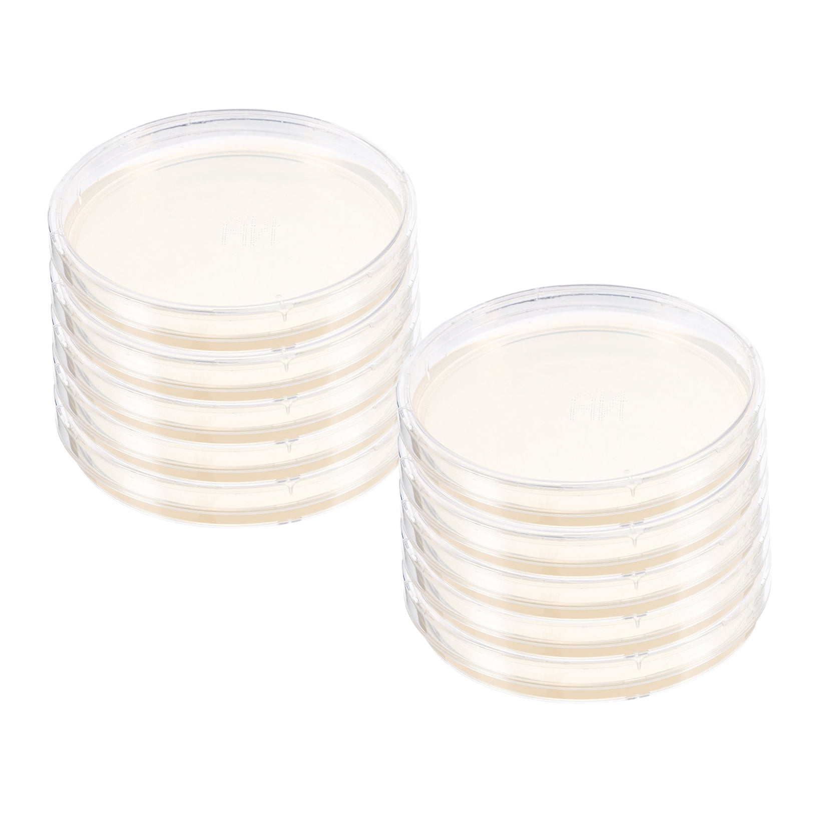 GLEAVI 10 Stuks Bloedagar plaat petrischaaltje agar kweekmedium agar-medium petrischalen met agar petrischalen met deksel labs groeimedium agar