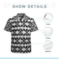 thumbnail image 7 of High Quality Hawaiian Shirts for Men Short Sleeve Aloha Beach Shirt Floral Summer Casual Button Down Shirts Blouses ZPOHIU, 7 of 7