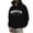 C186/Black, variant on XIYON Mens Hoodies Mens Autumn Winter Warm Fashion Casual Letter Print Hooded Pullover Long Sleeve Hooded Sweatshirt Tops Streetwear