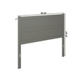 thumbnail image 6 of AFI NoHo Modern Panel Wood Headboard, Queen, Grey, 6 of 6
