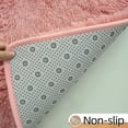 thumbnail image 6 of TWINNIS Shaggy Fuffly Area Rugs Super Soft Kids Carpet for Bedroom/Livingroom/Nursery Room,5’x8',Sakura pink, 6 of 7