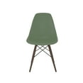 thumbnail image 2 of Trige Mountain Forest Mid Century Side Chair Walnut Base (Set of 5), 2 of 6