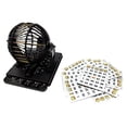 thumbnail image 5 of AZ Toys Deluxe Bingo Set with Classic Metal Cage Balls and Cards, Multicolor, 8", 5 of 9