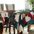 thumbnail image 5 of Yayeee Tablecloths 60" x 120" Rectangle Wrinkle Resistant Party Table Cover, White Lucky Cat, 5 of 8
