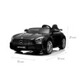 thumbnail image 3 of 12V Mercedes Benz AMG GTR 2 Seater Ride on Car (Black), 3 of 5