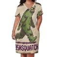 thumbnail image 3 of Vestido holgado con bolsillos Hashsquatch 2.0, ropa de mujer para verano 2025, vestido de noche para mujer, ropa de fiesta 2025, vestido largo para mujer, 3 of 7