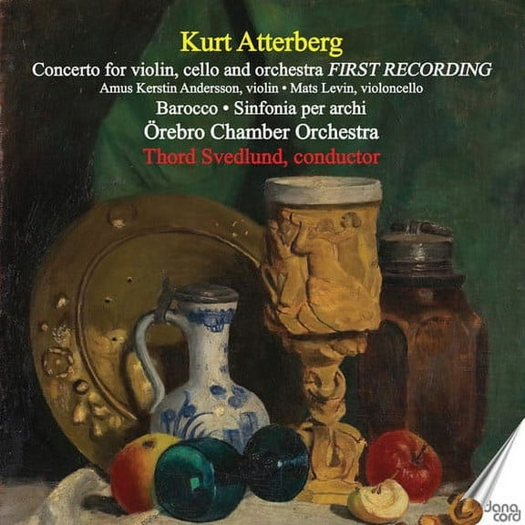 Atterberg / Andersson / Levin - Concerto for Violin / Cello & Orchestra - Music & Performance - CD