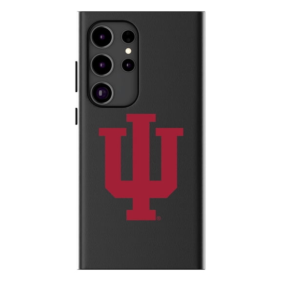 Keyscaper Indiana Hoosiers Text Backdrop Galaxy Magnetic Bump Case