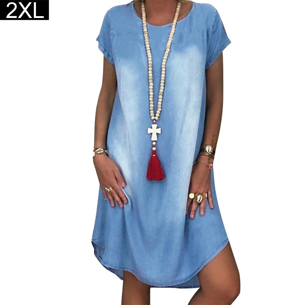 ulla johnson devi denim dress