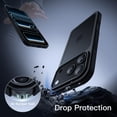thumbnail image 3 of JETech Matte Case for iPhone 18 Pro Max |Frosted Translucent Back, Drop Protection (Black), 3 of 7