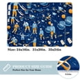 thumbnail image 2 of Ice Hockey Modern Polyester Non-Slip Floor Rug Office Mat, Machine Washable Office Rugs, 2 of 6