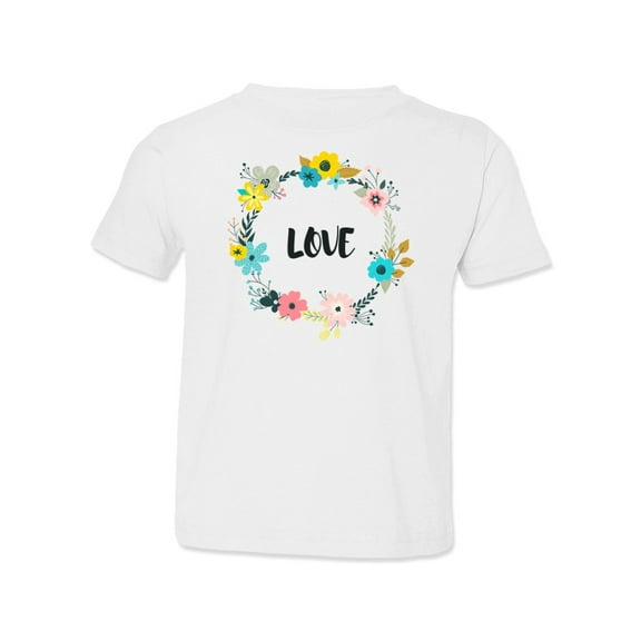 Love Wreath T-Shirt Toddler -Image by Shutterstock,  5 Toddler